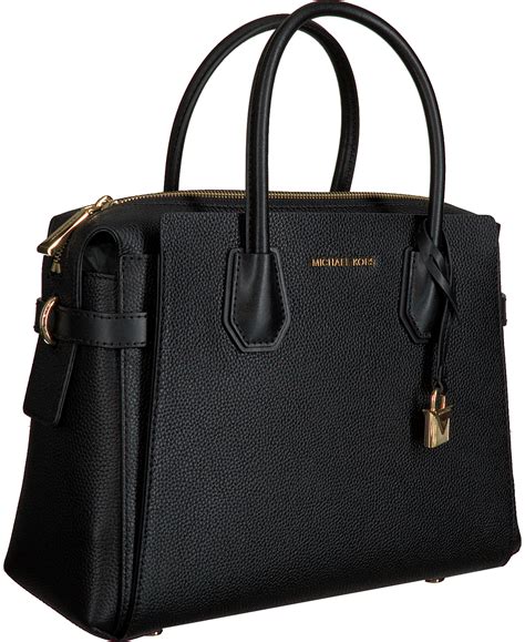 michael kors handtasche schwarz mit silber aplikation|michael kors saffiano handbag.